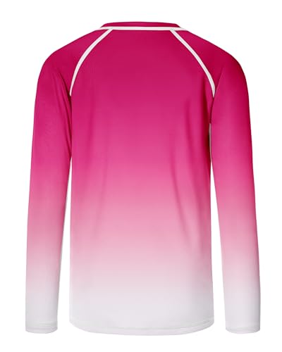 Image of Boys UPF 50+ Swim Shirt Long Sleeve, 1 or 2 Pack Rash Guard Tops