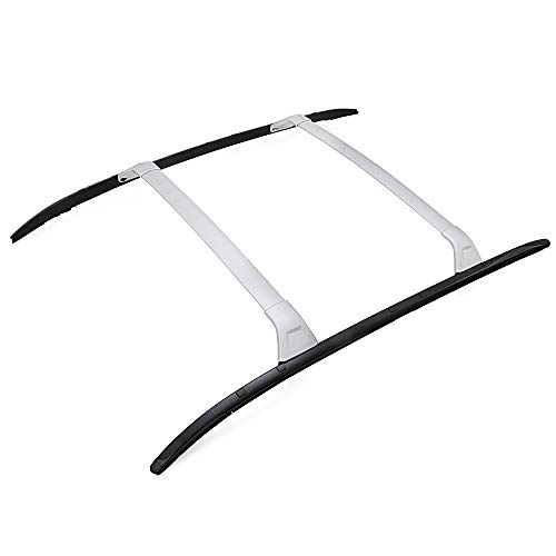 Kingcher-Auto 4 Pieces Fit For Mazda Cx-5 2017 2018 2019 Luggage Roof Rails Rack Cross Bars Baggage Box Carrier Holder #TOP1