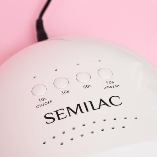 Semilac Lampa Do Paznokci Uv Led Manicure Pedicure Hybrydy Żele 24w/48