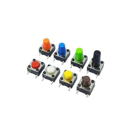 Interrupteur SMD 4 broches 6x6mm bouton poussoir tactile micro switch mini