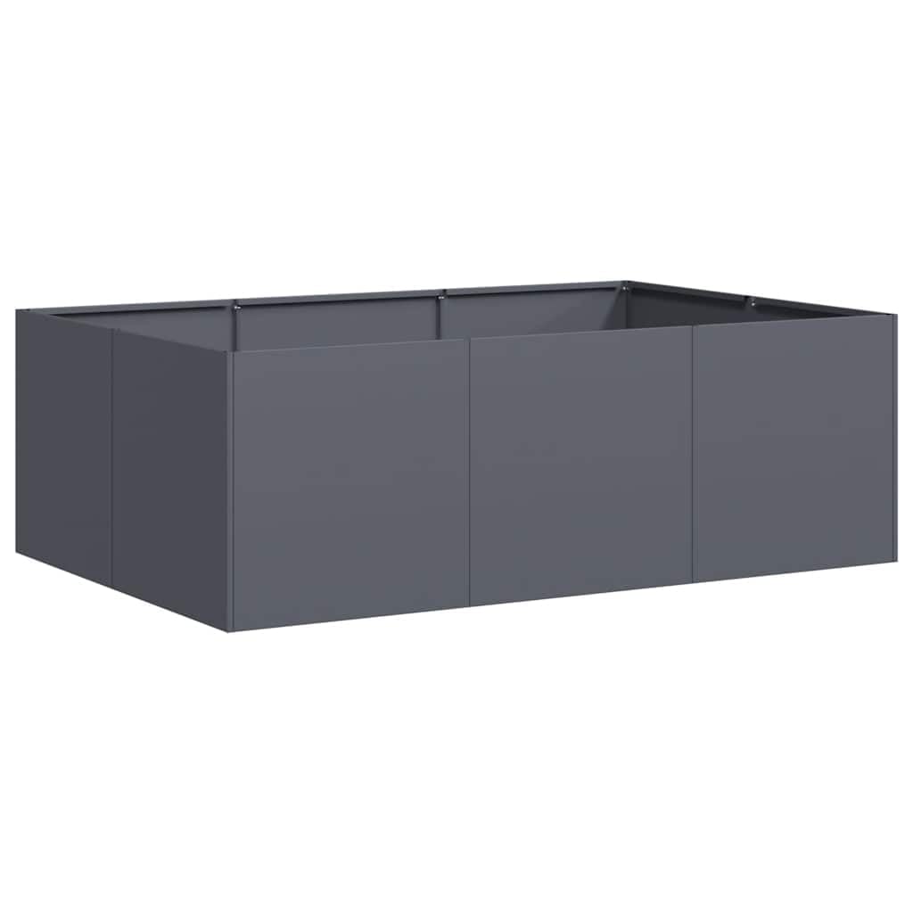 Lit surélevé pour jardin et balcon bac à plantes extérieur grand format 120 cm