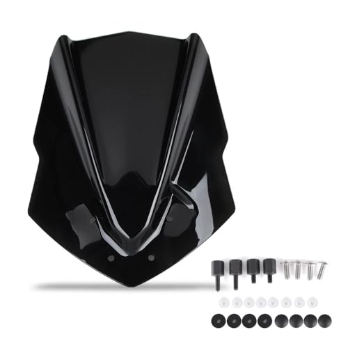 Pare-brise moto MT-125 extension réglable anti-turbulences pour motard