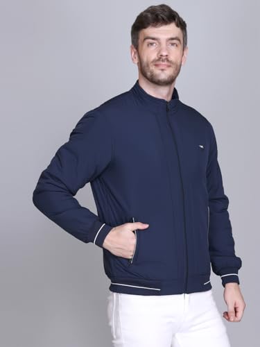 Image of RARE TIMES Men Puffer Jacket | Padded Jacket | Quilted Jacket | Trendy Winter Full Sleeve with Zipper Pocket Jacket (Pack of 1)