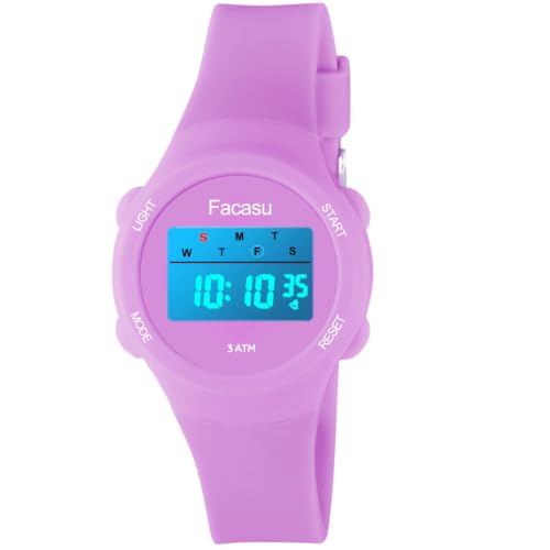Image of Kids Digital Watch for Girls Boys,Children's Waterproof Colorful Light UP Outdoor Sport Watch with Stopwatch Alarm-Kids Gifts for Girls Boys