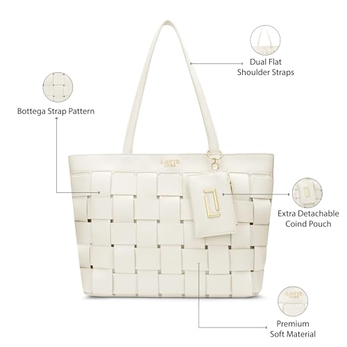 Image of Lavie Luxe Women's Bot Elle For Women | Handbag For Work | Ladies Purse | Stylish Shoulder Bag | Gift For Women
