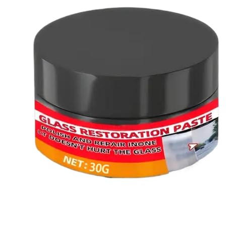 Open View Compound - Glass Scratch Repair Solution, Auto Windshield Restorer with Shine, Water Spot Remover Duo with Glossy, Car Care Style, Cleaning Supplies for SUV, Truck, Sedan, RV