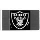 NFL Oakland Raiders Steel Money Clip