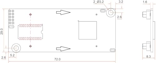 Carte de réception B7s pour écran LED avec transmission fluide haute définition - 3
