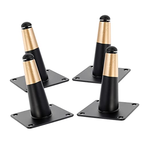 Patas de hierro NUOBESTY de alta estabilidad para elevar sofas y mesas de centro sin balanceos 2