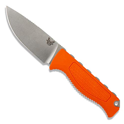 Benchmade Steep Country 15006 Hunting Knife, Orange Handle