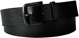 Calvin Klein Cinturones de hebilla redonda para hombre, 35 mm, LV04D7041G, color negro (negro/negro mate), 110, Negro (negro/negro mate), 110 cm