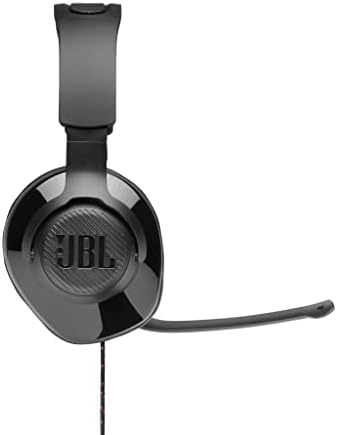 JBL Quantum 200 Wired Over-Ear Gaming Headset with Microphone, Multi-Platform, in Black