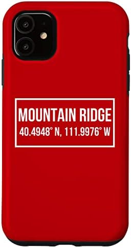 iPhone 11 Mountain Ridge Sentinels Utah High School Case