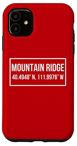 Iphone 11 Mountain Ridge Sentinels Utah High School Case #TOP12