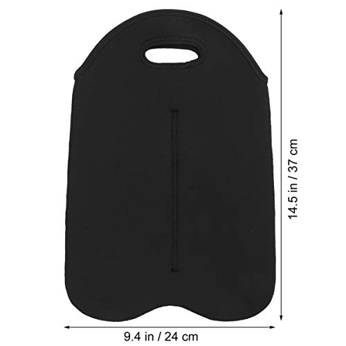 Bolsa para transporte de vinho IMIKEYA com isolamento térmico para garrafas de água e neoprene à pro