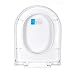 Produktbild GCE Toilettensitze Soft Close Soft Close Verstellbare Toilettensitze Deckel Pfannen WC Deckel Abdeckung Badezimmer rutscht nie 42 5 * 34cm