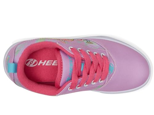 HEELYS Unisex-Child Pro 20 Spongebob (Little Big Kid/Adult) Wheeled Heel Shoe, Light Pink/Aqua, 1 Us2