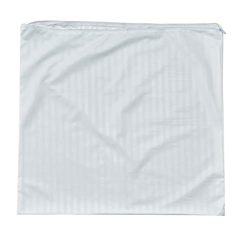 Kingnex Striped Waterproof Feather Proof Euro Pillow Protector 30x30