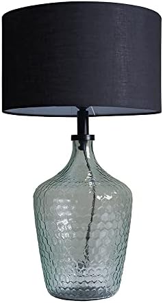MiniSun Large Modern Green Lustre Glass Table Lamp Base