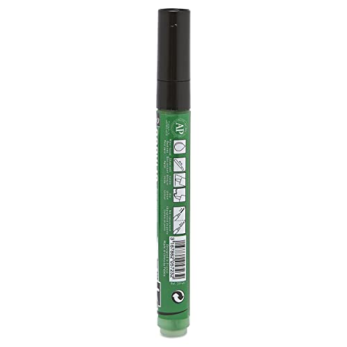 Pebeo Acrylic Marker 1.2Mm Fine Round Tip Green #TOP5