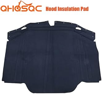QHQSQC Hood Insulation Pad Heat Shield Sound Deadening Hood Heat Liner for Benz SL320 SL500 R129 SL600 1296802025 A1296802025
