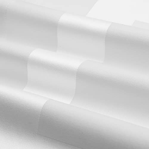 Casabolaj Gorge Scene Collection Cloth Napkins Set Of 12 Pack 20X20 Inches Hign-End Dinner 100% Long Staple Cotton Designs For Parties Wedding Holiday Dinners&More(Geometry,White) #TOP3