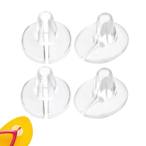 Yulokdwi Protector Para Dedos De Sandalias 2 Pares - Amortiguador para Dedos de Chancla de Exterior - Separadores Ergonómicos Para Deporte Viaje Aire Libre Y Vida Diaria