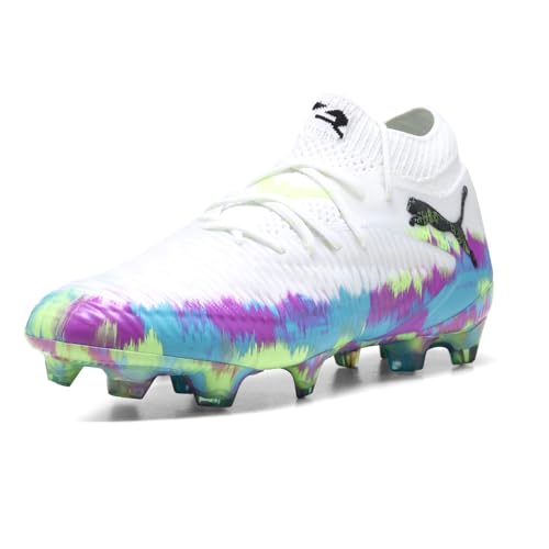 PUMA Womens Future 8 Ultimate Brilliance Firm Ground Soccer Cleats - White - Size 9 M2