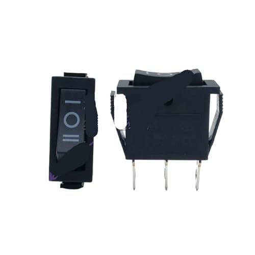 Interrupteur 16A 250V KCD3 composant de rechange bouton bascule 3 positions