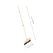 SAFIGLE Long Handle Telescopic Broom for Floor Cleaning Soft Brush Sweeping Broom Reusable Soft Bristles Home Office Use