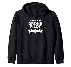 Drone Piloto Drone Racing Multicopter Drone Piloto...: Diseño de dron para pilotos de drones multicoptero y corredores de drones cuádricópteros que aman volar el dron. Diseño piloto de dron con el dicho piloto de dron. 241 gr, Encaje clasico, Cinta de sarga en el cuello