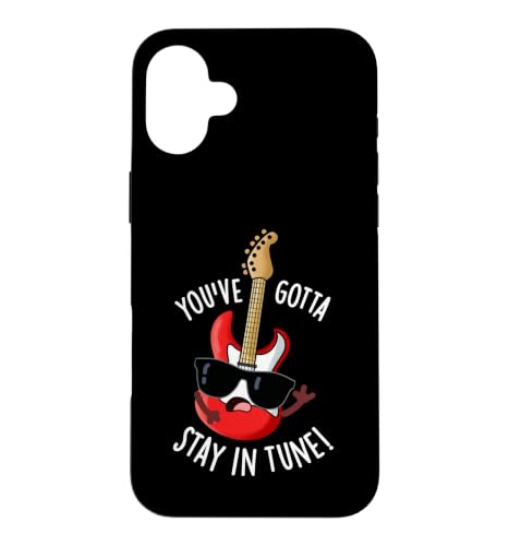 Ya Gotta Stay In Tune �ʔ����M�^�[����� �X�}�z�P�[�X iPhone 16 Plus �p