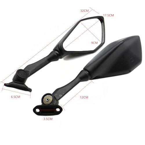 Espejos retrovisores de moto antivibración para Ninja 300 EX300B ZX6R 5
