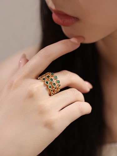 Copper Rings,16K Gold Plated4