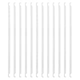 VINTORKY 12pcs Metal Hanging File Bars - Folder Metal Rods - Hanging File Rails - Office Supplies for Document Organizer Desktop Folder Hanger Frame