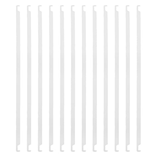 VINTORKY 12pcs Metal Hanging File Bars - Folder Metal Rods - Hanging File Rails - Office Supplies for Document Organizer Desktop Folder Hanger Frame
