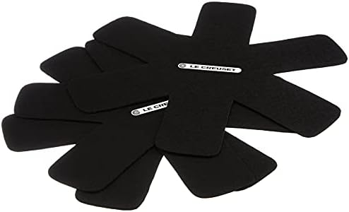 Le Creuset Zestaw 3 ochraniaczy na naczynia, dostosowanych do wszystkich rodzajów zapiekanek, wulkaniczny, 95003440090300