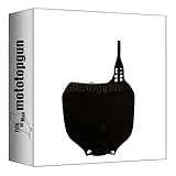 Porte numero avant, acerbis 0002141.090 porte numero avant noir compatible avec yamaha yzf 426 2000 2001 2002 mototopgun