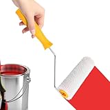 Estrich Bodenroller - PP Nivellierungswalze 240g, Spiked Betonwerkzeug | Robuste Blasenreduktion Zubehör Komfortable Bauausrüstung Effiziente Renovierungsnutzung für Werkstatt Unterboden Zementarbeite