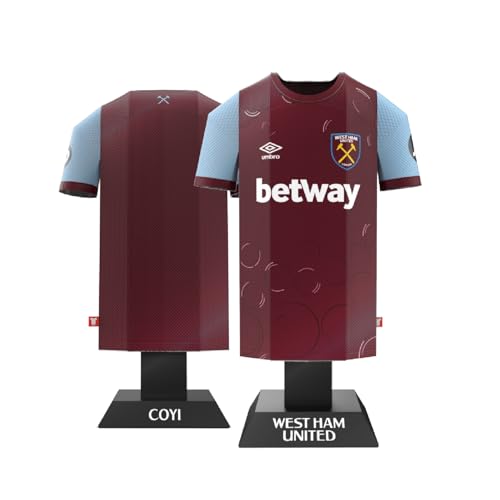 West Ham United 23/24 - Camiseta de metal coleccionable