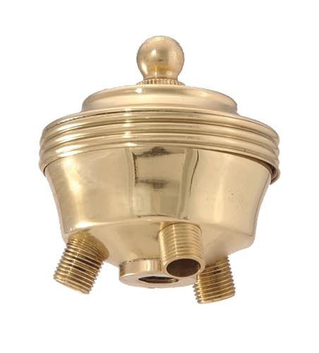 Image of B&P Lamp 3-Lite Cluster Head, 1 /8F Mount and Unfinished