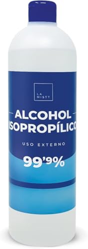 Alcohol Isopropílico 99,9% 1 Litro   Isopropanol, Limpieza de Componentes Electrónicos y Superficies
