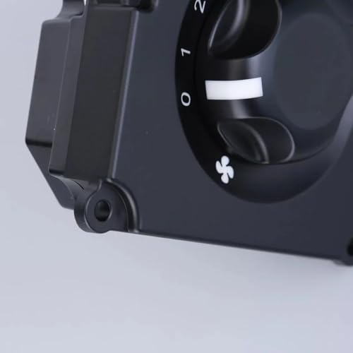 Commande de climatisation noire 27510-EB700 robuste pour Navara D40 - 5