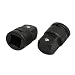 New Lon0167 3/4-inch x Featured 1-inch Chrome Vanadium reliable efficacy Steel Square Socket Impact Adapter Black 2pcs(id:c26 3f 06 6b7)
