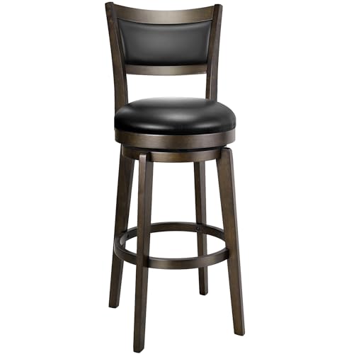PrimeZone Swivel Bar Stools Set of 1, 30 Inch Bar Height