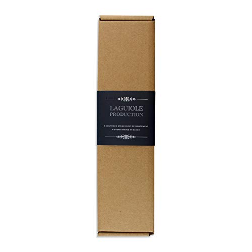 Bloc de 6 couteaux à steak - Laguiole Production - Été – vue 5