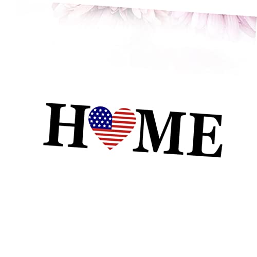 Ciieeo 4Pcs Kid Room Decor Wall Stickers For Kids American Flag Decal Creative Wall Decal Wall Sticky Wall Stickers Festival Wall Sticker Home Wall Sticker Diy Livingroom Sticker Banner #TOP1