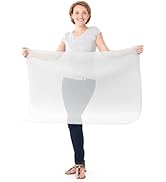 iArtker Extra Large Silicone Mat, 36"×24" Clear Silicone Sheet for Kitchen Counter, Table Protect...