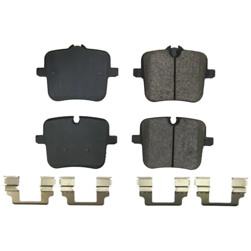 Image of PowerStop Rear Brake Pads for BMW 840i 2020-22 |840i Gran Coupe 2020-22 |840i xDrive 2020-22 |840i xDrive Gran Coupe 2020-22 - Z17 Ceramic Brake Pads with Installation Hardware, 17-2059