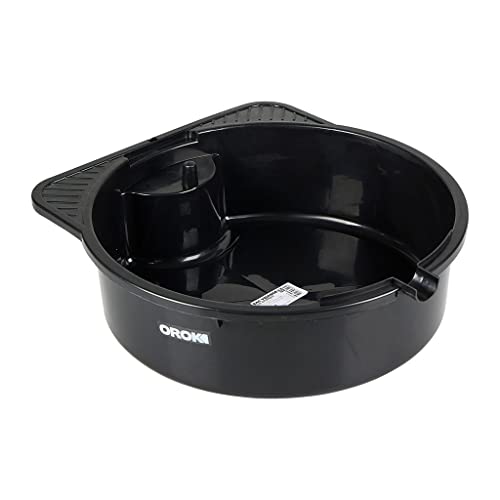 OROK - Bac de vidange - Capacité: 8 litres - Compatible avec Tous Types de véhicules - Dimensions: 39 x 36.5 x 11 cm - Poids: 360g - Bac de vidange 8 litres - Forme: Rond - Matière: Plastique